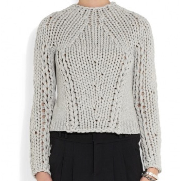 Alexander Wang chunky kn sweater XS - Picture 3 of 5
